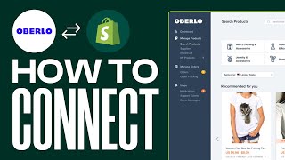 How To Connect Oberlo To Shopify 2024 Step by Step Tutorial [upl. by Assenal]