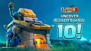 Level Up With Builder Hall 10 Clash of Clans New Update [upl. by Hameean]