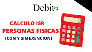 CALCULO DEL ISR PARA PERSONAS FISICAS  contabilidad fiscal 13 [upl. by Notsgnal]