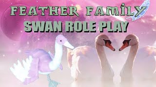 Reinvent Yourself Roblox Feather Family Swan Role Play Game [upl. by Zebapda363]