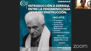 Deconstrucción de la subjetividad y la alteridad ¿Husserl y Derrida contra Levinas [upl. by Cohby478]