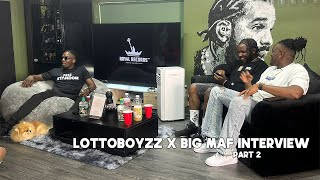 LottoBoyzz x Big Maf Go InDepth part2Address Sleeping With Ex Scandal Getting Therapy New Music [upl. by Trow]