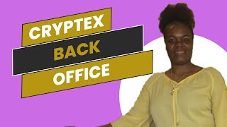 Cryptex Back Office Walk Through The FULL Tour [upl. by Annaira]