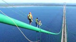 Mackinac Bridge view from the top [upl. by Verge220]