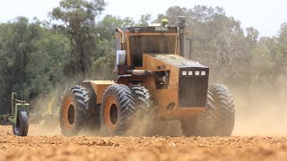 ACO 350 with Cummins N14 engine ripping sandy soil in South Africa  NO MUSIC [upl. by Yellah]