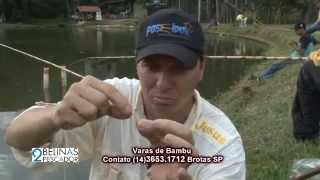 PESCA DE TILÁPIA PACU E PINTADO COM VARA DE BAMBU VARAS 2 BELINAS PARTE 3 [upl. by Anyek]