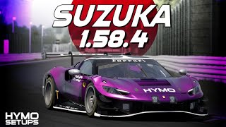 Suzuka Hotlap  SETUP  1584  Ferrari 296 GT3  Assetto Corsa Competizione v193 [upl. by Enrobso]