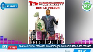 Anatole Collinet Makosso en campagne de manipulation des masses [upl. by Dloreh]