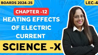 Heating Effects Of Electric Current  Applications Of Heating Effects Class 10 Science Chapter 12 [upl. by Gardner965]