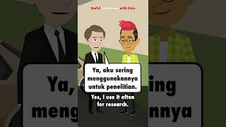 Learn Indonesian Do you use Wikipedia shorts [upl. by Ecyak926]