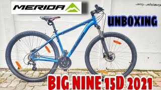 MERIDA BIG NINE 15D 2021 Unboxing [upl. by Novi]