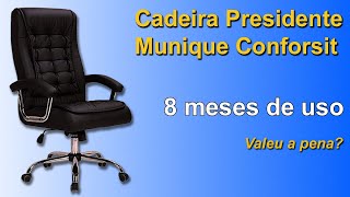 Cadeira Presidente Monique Conforsit Review [upl. by Birkle150]