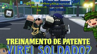 TREINAMENTO DE PATENTE  EXÉRCITO BRASILEIRO DO TEVEZ [upl. by Swayder]