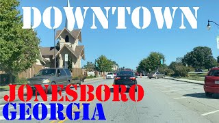 Jonesboro  Georgia  4K Downtown Drive [upl. by Nitsir]