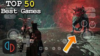 Top 50 Yuzu Android Emulator Games 2024 Mali  Snapdragon [upl. by Leelaj]