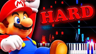 Athletic Theme from Super Mario Bros Wonder  Piano Tutorial [upl. by Eralc]