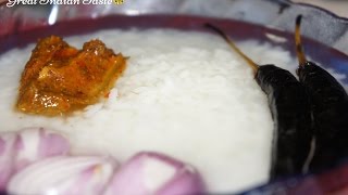 Panta bhat  A Forgotten Recipe  Pokhal Bhaat  Fermented rice  Leftover Rice Recipe  Pakhal Bhat [upl. by Nath]