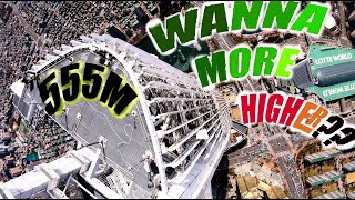 4K  The Worlds 5th tallest Lotte Tower  롯데타워 FPV Quad DIVE  WONs FPV [upl. by Kirenoj]