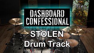 Dashboard Confessional  Stolen Drum Track Only 🥁🥁 [upl. by Siletotsira]