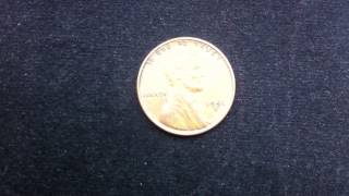 Coins  USA Penny 1951 D Coin aka Wheat Penny or Lincoln Penny [upl. by Ap259]