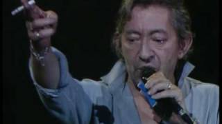 Serge Gainsbourg  Gloomy Sunday  live Zenith 1988 [upl. by Atiuqiram650]