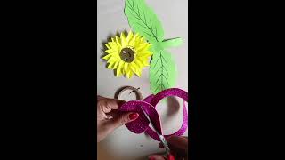 Easy rose flower makingcraftpaperSaritajeetu official🙏 [upl. by Boyce]