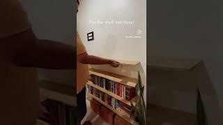 📚 Bookshelves under Rs2503 🛠️ diy bookshelf books booktok diybookshelves booktube [upl. by Romalda]