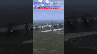 IL2 1946 B36 with Cloudmaker Bomb il2 shorts b36 [upl. by Aiekat]