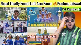 Nepal Finally Found Left Arm Pace Bowler Pradeep Jaiswal 😍  World link Beat The Speed Finale [upl. by Doloritas]