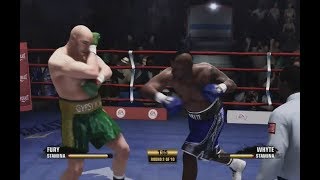 Tyson Fury vs Dillian Whyte  Fight Night Champion [upl. by Vincenz]