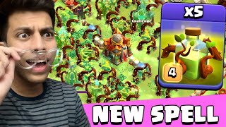 New Overgrowth Spell Explained in Clash of Clans [upl. by Shaffer]