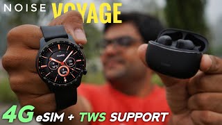 NoiseFit Voyage 4G eSIM Smartwatch with Built in GPS amp TWS Connect ⚡⚡ Heavy Testing ⚡⚡ [upl. by Winters]