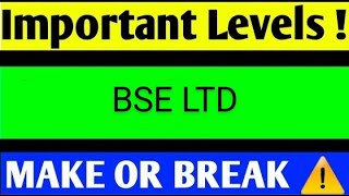 BSE LTD SHARE LATEST NEWS TODAYBSE SHARE ANALYSISBSE LTD SHARE TARGEYBSE LTD SHARE LATEST NEWS [upl. by Alroi]