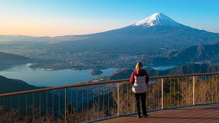 Is This the Most Beautiful MT FUJI View  Kawaguchiko Day Trip [upl. by Lebiralc]