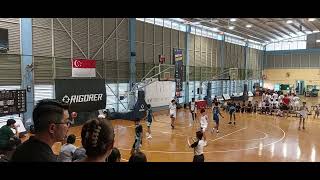 1Q NSG basketball C div boys team swiss vs jurong west sec 17th May 2024 [upl. by Drallim]