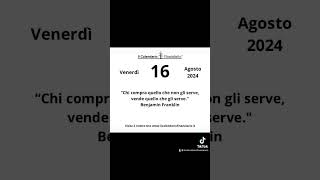 ilcalendariofinanziario indipendenzafinanziaria economice aforismi [upl. by Ardnuhs]