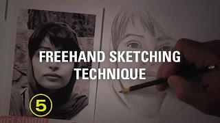 Freehand Sketching Techniques For the Beginner Artist Sketching 1 [upl. by Gensmer984]