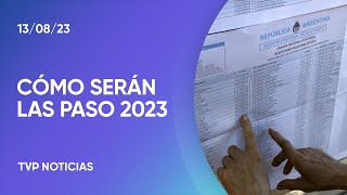 Así será la jornada electoral de este domingo de PASO 2023 [upl. by Karissa973]