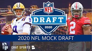 2020 NFL Mock Draft 1st amp 2nd Round Projections Ft Chase Young Derrick Brown CeeDee Lamb amp Tua [upl. by Buffy]