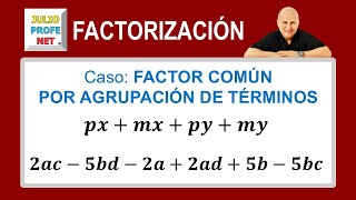 Caso 2 de factorización factor común por agrupación de términos [upl. by Areivax]