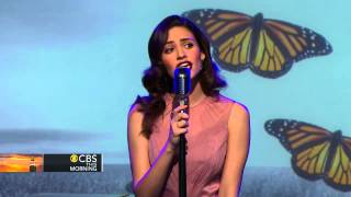 Emmy Rossum performs on quotCBS This Morning Saturdayquot [upl. by Strickland]