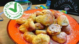 QUARKBÄLLCHEN AUS DEM OFEN I Zuckerfreier Party Snack I Karin Knorr Ernährungstraining [upl. by Cusack]