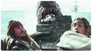 PIRATES OF THE CARIBBEAN 5 quotJack Sparrow vs Ghost Sharkquot Trailer 2017 Johnny Depp Movie HD [upl. by Swanhilda]