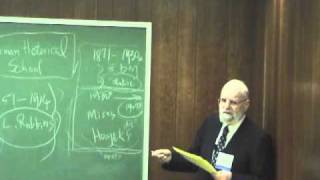 The History of Austrian Economics Part 1  Dr Israel Kirzner [upl. by Amoritta]