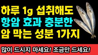 하루 1g만 섭취해도 효과 충분한 최고의 항암성분 I 과학적으로 검증된 항암식품 50가지 I 니시노 호요쿠 I 암이 사라지는 식사 I 암 억제 식품사전 [upl. by Kavanagh]