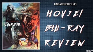 THE UNNAMABLE 1988  MovieBluray Review [upl. by Ciardap122]