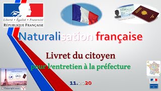 Naturalisation française  Livret du citoyen [upl. by Pengelly]