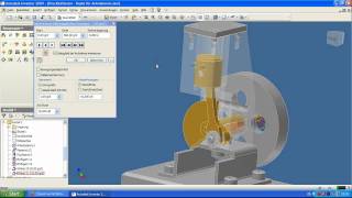 Autodesk Inventor  Druckluftmotor Animation [upl. by Megdal476]