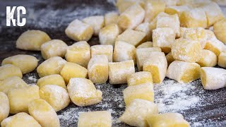 POTATO GNOCCHI Thats PERFECTLY TENDER Every Time [upl. by Virgy]