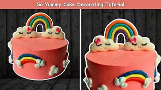 3 Pro CAKE DECORATING Hacks Nobody Tells You ❤️😋 [upl. by Kubis]